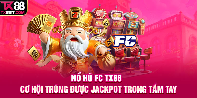 Nổ Hũ FC TX88 | Cơ Hội Trúng Được Jackpot Trong Tầm Tay